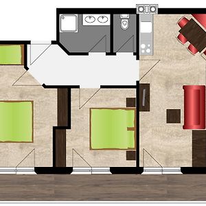 Appartement met Twee Slaapkamers